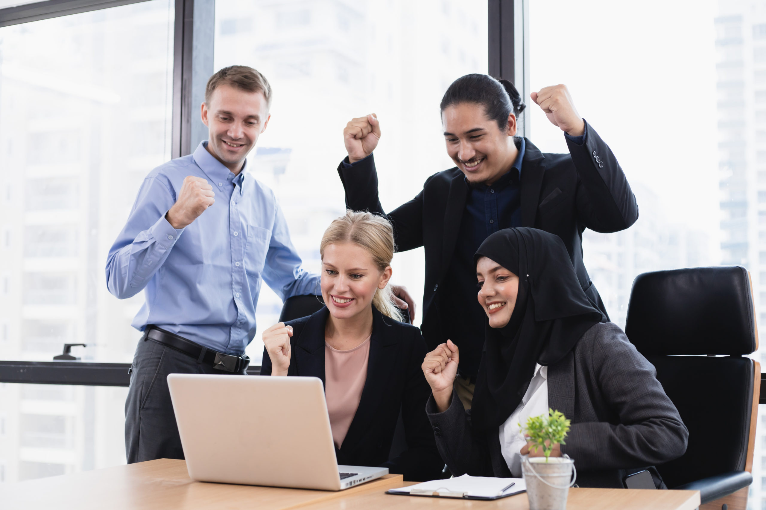 Groupe de travail qui ont réussi un objectif